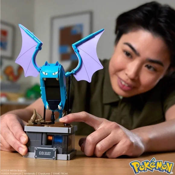 Pokemon Mega Mini Motion Golbat - Mega Bloks - NEW - Picture 2 of 4